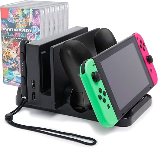Amazon Nintendo Switchドック 充電tv出力 Hdmi対応 熱対策対応 高速充電 データ転送 小型 周辺機器 アクセサリ