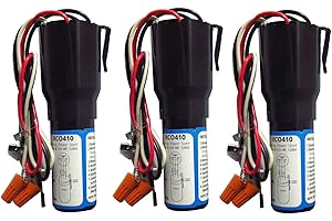 SWESS RCO410 3 in 1 Compressor Hard Start Capacitor Kit For Refrigerators & Freezers 1/4-1/3 H.P. 115VAC （3pcs）