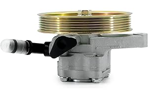 ALEJEKNA 21-5442 Power Steering Pump with Pulley Compatible with 2005-2008 Pilot, 2005-2010 Odyssey, 2003-2013 Acur MDX Replace 56110-RGL-A03 56110-PVJ-A01 56110-RYE-A02