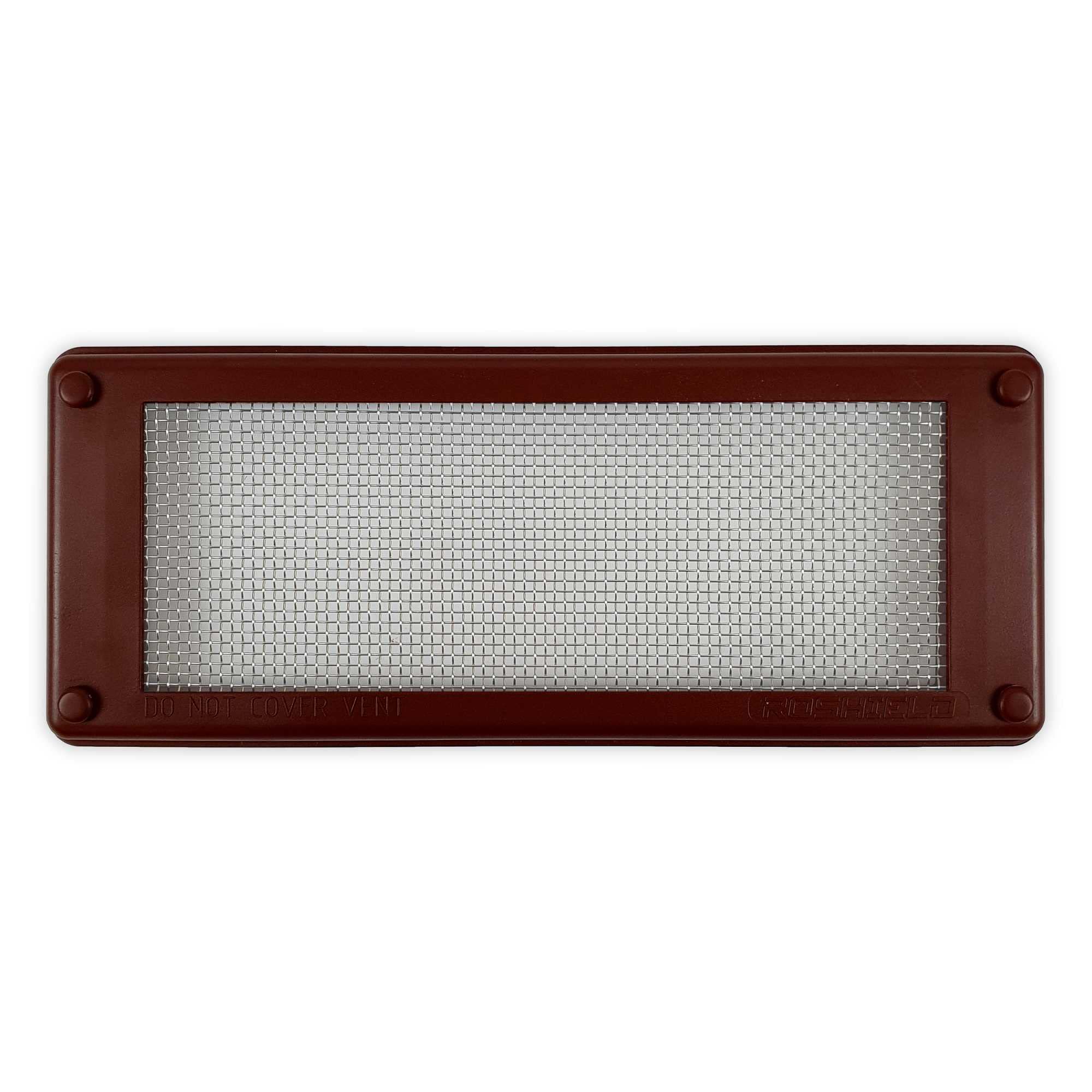 Roshield Pest Proofing Air Brick Mesh Vent Cover | Mouse Insect Rodent Control Prevention x 1 (Brown, Standard)