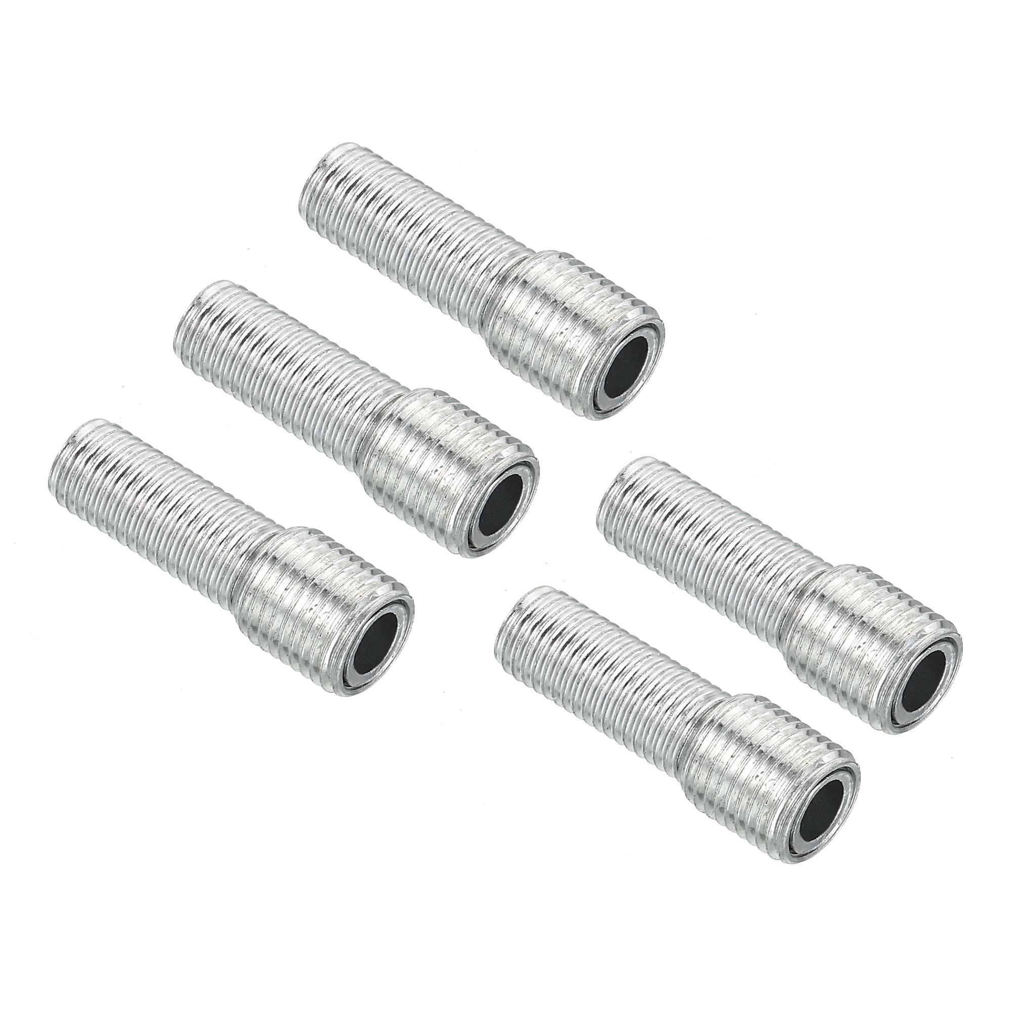 PATIKIL M10 to M8 Reducing Screw, 5 Pack 30mm Long External Thread Adapter Reducer Convert Joint Hardware Double Male Thread Bolts