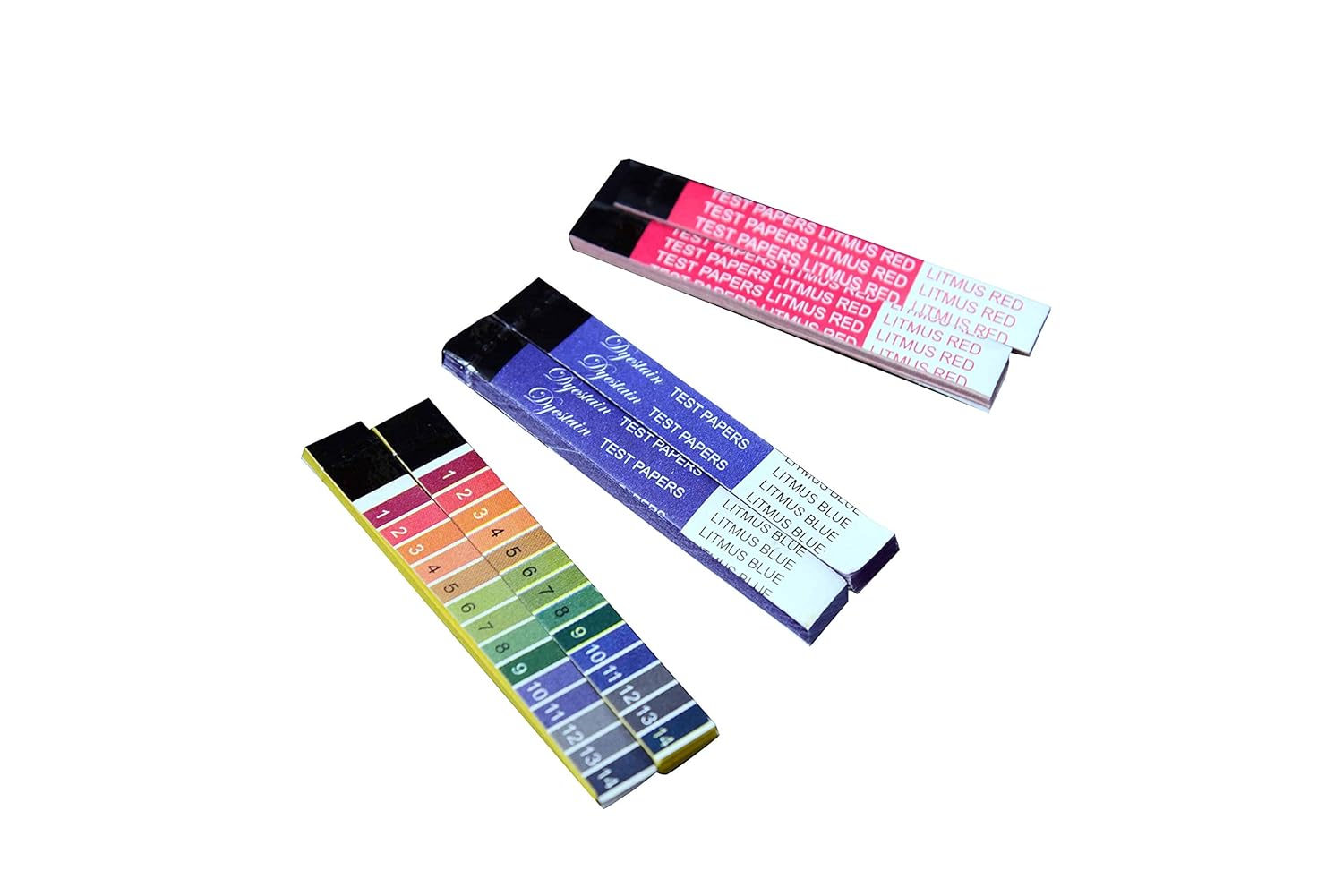 Fun Learn Litmus Paper Ph Test Strips Full Range 0 14 Red Blue Acid Base Indicators Amazon In Industrial Scientific