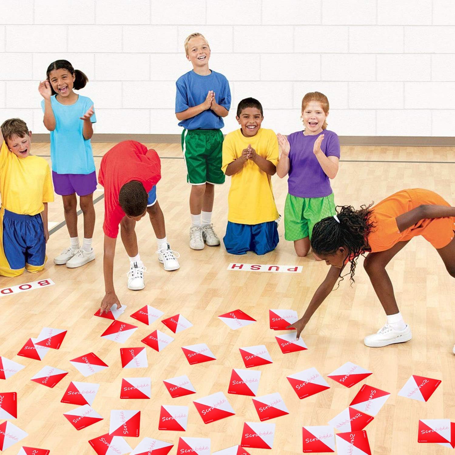 KINDEN Team Building Scrabble Game Word Spelling and Movement Activities