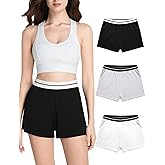 Women's Lounge Shorts Super Soft Comfort Lightweight Sleep Shorts, Bamboo Fabric Women‘s Pajama Shorts with Pockets