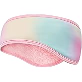 Trodalo Kids Winter Ear Headband for Girls Boys Thickened Fleece Children Warmers Ear Muffs for Cold Weather Running Cycling