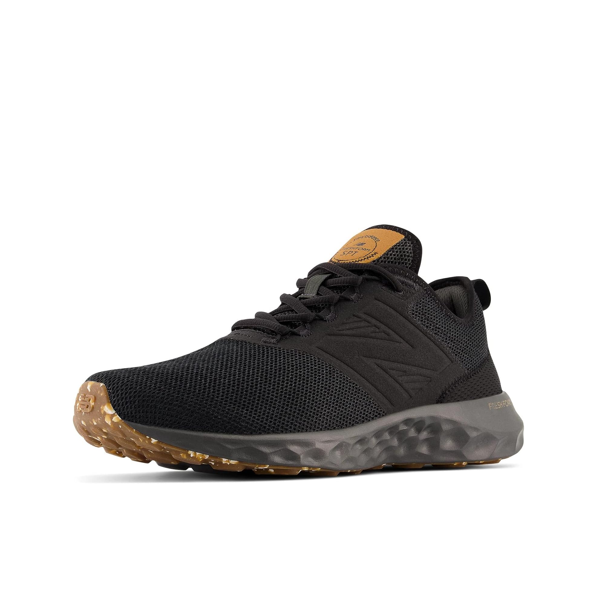 new balance fresh foam mens black