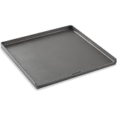 Weber Crafted&reg; Large Rust-Resistant Griddle. Gourmet Grilling | Carbon‑Steel Griddle for Select Summit&reg;, Genesis&reg;, Spirit&reg;, Searwood&reg;, Smoque&trade;, and SmokeFire&reg; Grills (Frame Kit Required)