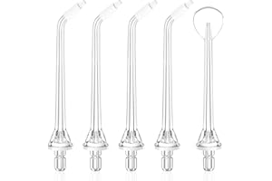 FUNSEE Replacement Head for Bitvae, Replacement Heads Oral Irrigator Refill Heads Jet Tips,Only Compatible C2/ C5/C6 water flosser(Pik Pocket Tips)