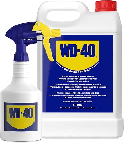 WD-40 Multi Use 5L Bulk Lubricant with Spray Applicator