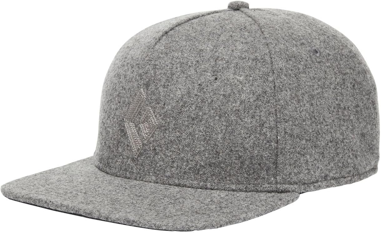 black diamond wool trucker hat