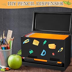 Marsui 2 Pcs Straw Dispenser Pencil Dispenser for