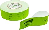 Clinell I Am Clean Indicator Tape 100m Roll - Green Sanitation Procedure Sticker view 6