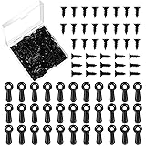 Picture Frame Turn Button Fasteners Set, 100 PCS