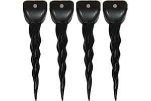 CIIC Ultrasonic Solar-Powered Mole Repellent, Waterproof Spiral Stake Device with 3 Vibration Modes for Effective Mole, Gopher, Snake, and Vole Control in Yards and Gardens.