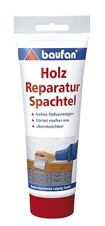 Baufan Holz Reparaturspachtel, naturbraun, 400 g