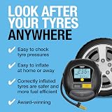 RING TyreInflate 1000 Rapid Digital Tyre Inflator Air Compressor PSI BAR kPa view 7