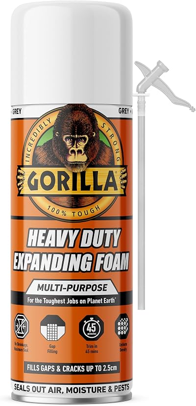 Gorilla Heavy Duty Expanding Foam 353ml - Multi-Purpose Sealant