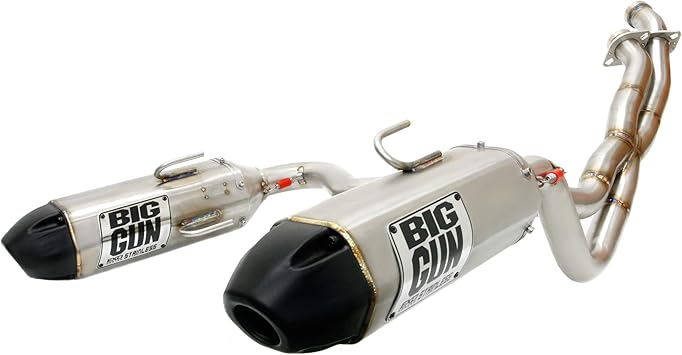 Amazon Com Big Gun Exhaust 14 7723 Polaris Scrambler Xp 1000 Exo Stainless Full Dual System Automotive