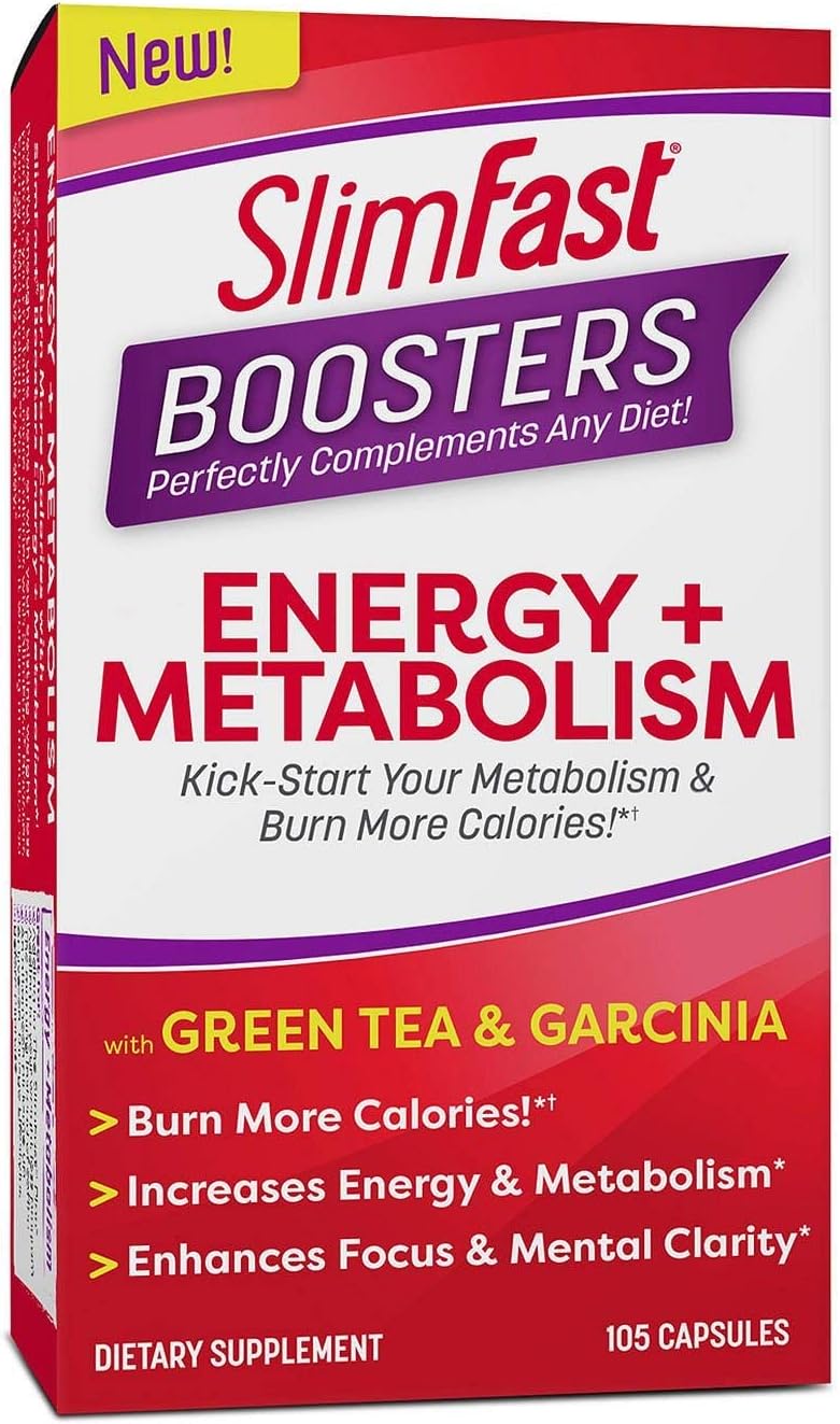 Slimfast Boosters Energy + Metabolism 105 count