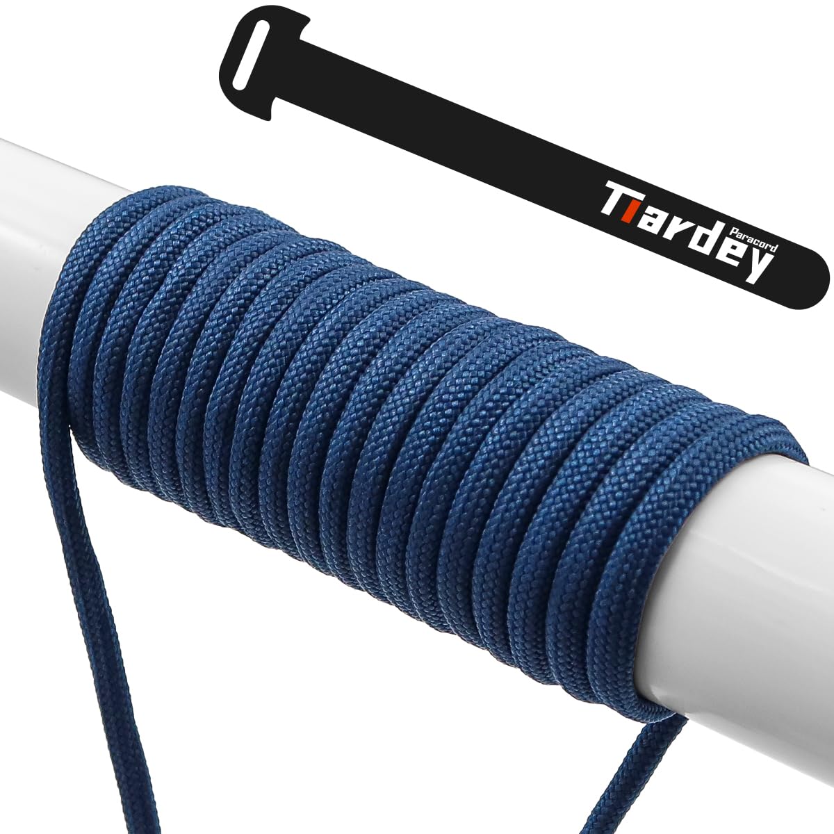 Tiardey PPF-040 Paracord 4mm 100ft (31m) 7 Core Strand,Tear-resistant,Nylon Cord,Mil Spec Type III Paracord,Holds up to 250kg for Outdoor Survival Camping