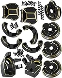 ARRCat Brass Portal Covers Weights/Axle Diff
