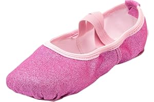 YellowBack Tennis Shoes for Kids Children Shoes Dance Shoes Warm Dance Ballet Performance Indoor Tennis Shoes (Pink, 4 Big Ki