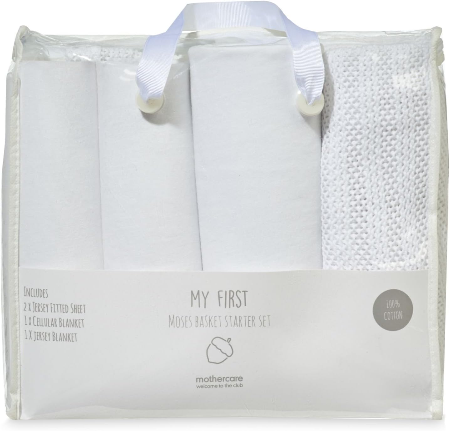 blue moses basket sheets