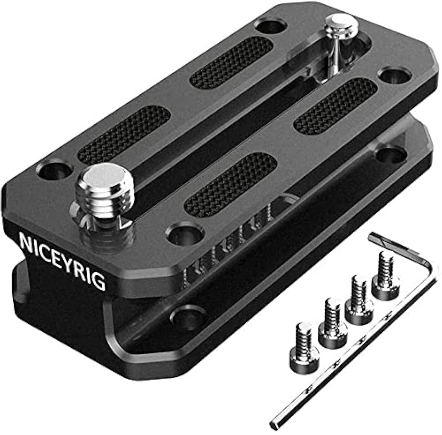 NICEYRIG Top Plate Riser Height Applicable for Niceyrig Camera Baseplate 401, 402