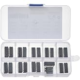 Bridgold 40pcs 20 Types CDXX Series CMOS Demultiplexer Converters Kits. | CD4001CD4011CD4013CD4017CD4028CD4049CD4050 CD4051CD4052CD4053CD4060CD4066CD4069CD4071 CD4081CD4093CD4094CD40106CD4511CD4541