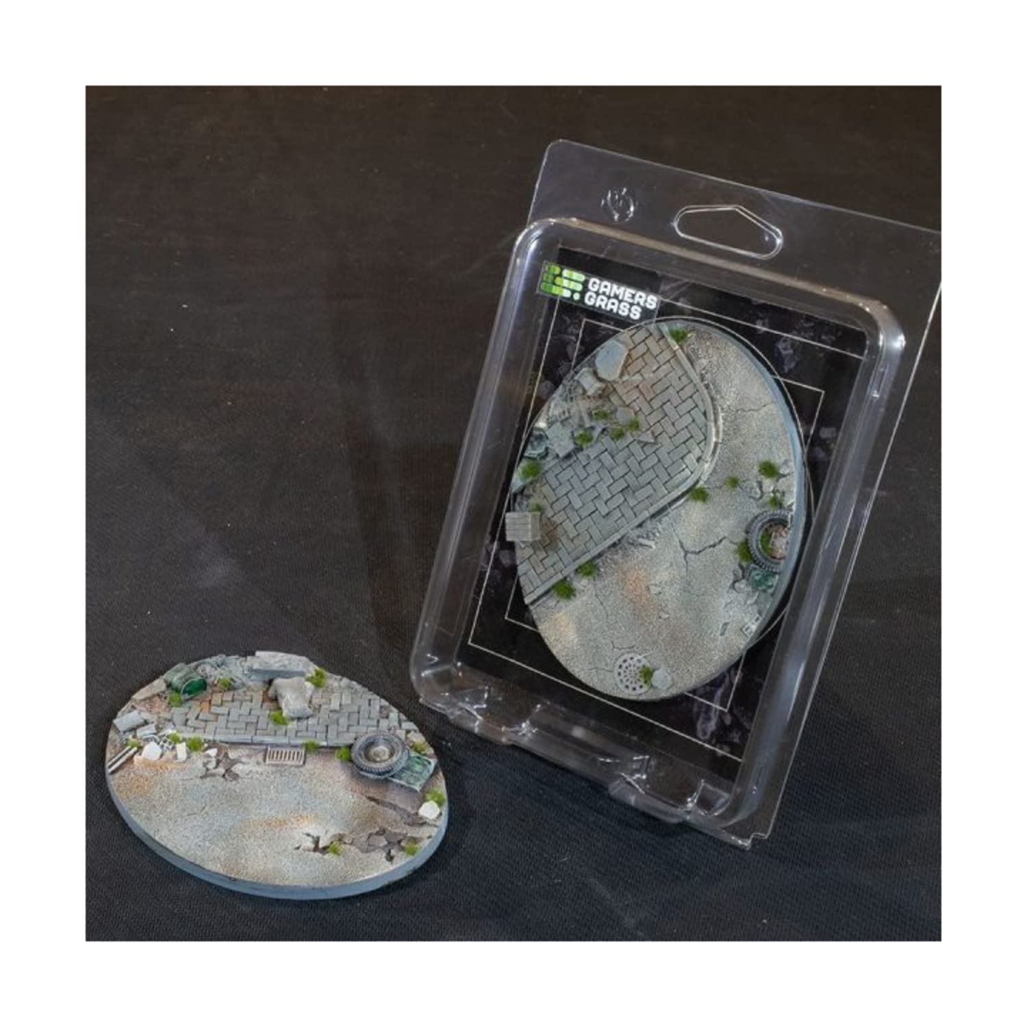 Battle Ready Bases GamersGrass Urban Warfare 120 mm Oval (GGB-UWO120)