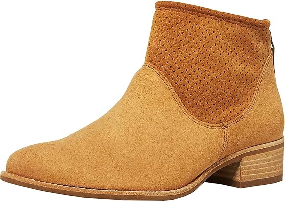 paul green ankle boots cognac