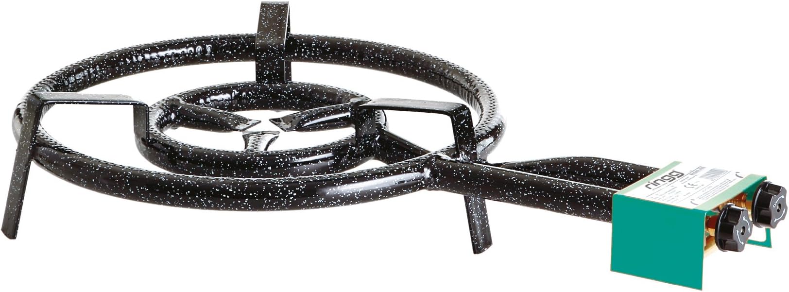 Paella Gas Burner Diameter 40 cm. 11.4 kw, 30 mbar. Ideal for Paella Pan, Paella Cast Iron Griddles, Pots, Woks, etc.