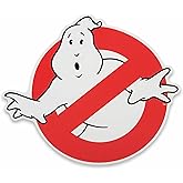 Ghostbusters Classic Logo Metal Sign - Vintage Ghostbusters Sign for Man Cave, Movie Room or Halloween Decor