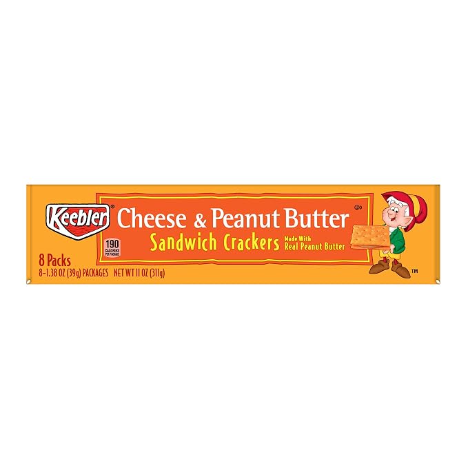 Cheese & Peanut Butter Sandwich Crackers (030100473244)