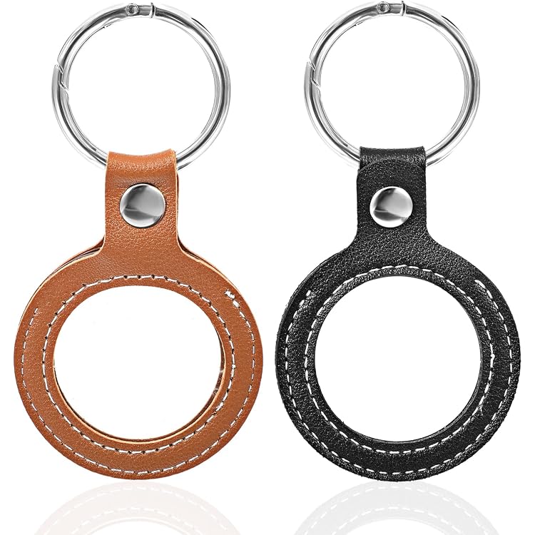 MOD Plastic Medallion Key Ring - 25mm Printed Design, Multiple Colors (Black, Blue, Red, Green, Yellow) - View #3