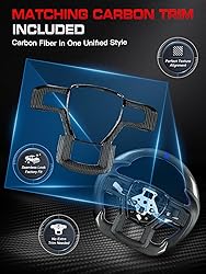 TESFEEL Steering Wheel for F150 Raptor 2017-2020