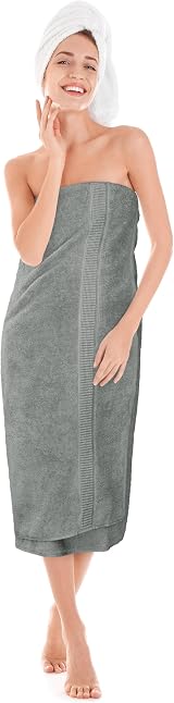 Utopia Towels Premium Jumbo Bath Sheet 90x180 cm 2 Pack Cool Grey 100% Cotton view 9