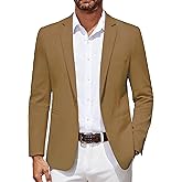 COOFANDY Men's Blazer Casual Suit Jacket Slim Fit One Button Sport Coats Lightweight Sports Jacket