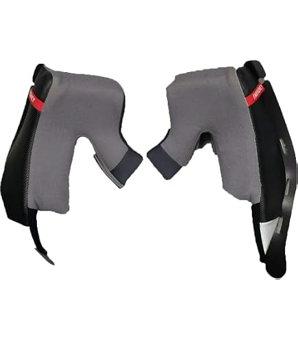 HJC RPHA 71 Helmet Cheek Pads Black 2XL (25mm) : Automotive