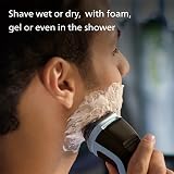 Philips Series 3000X Wet & Dry Electric Shaver Celestial Blue X3053/00 view 4