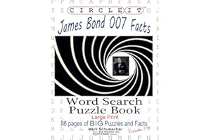 Circle It, James Bond 007 Facts, Word Search, Puzzle Book
