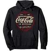 Coca-Cola Drink In Bottles Vintage Logo Pullover Hoodie