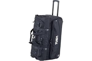 TUSA Roller Duffle Gear Bag Black