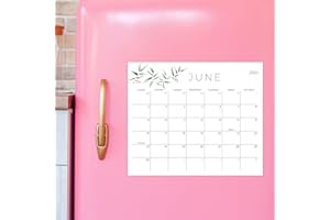 JOYMIA Magnetic Calendar for Refrigerator-13 Monthly Fridge Calendar July 2024-June 2025 | Stay Organized with Calendar for Refrigerator 10x12”