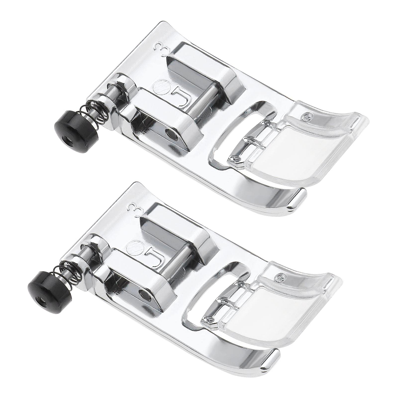 eMagTech 2PCS Snap On Presser Foot XC3021051 Compatible with Brother Compatible with BabyLock Compatible with Janome Compatible with Singer Sewing Machine