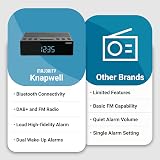 MAJORITY Knapwell Bluetooth DAB Clock Radio Bedside Dual Alarm USB Charging view 6