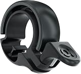 Knog Oi Unisex Classic Bike Bell Black Small 22.2mm Bar Finish