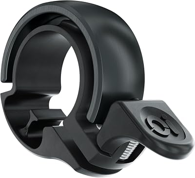 Knog Oi Unisex Classic Bike Bell Black Small 22.2mm Bar Finish