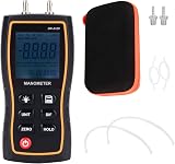 Garosa Digital Differential Manometer Pressure Gauge Meter HVAC ±103.42KPA 11 view 1