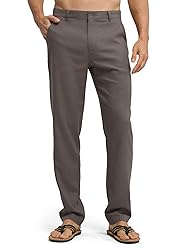 Willit Men's Linen Pants Casual Linen Dress Pants